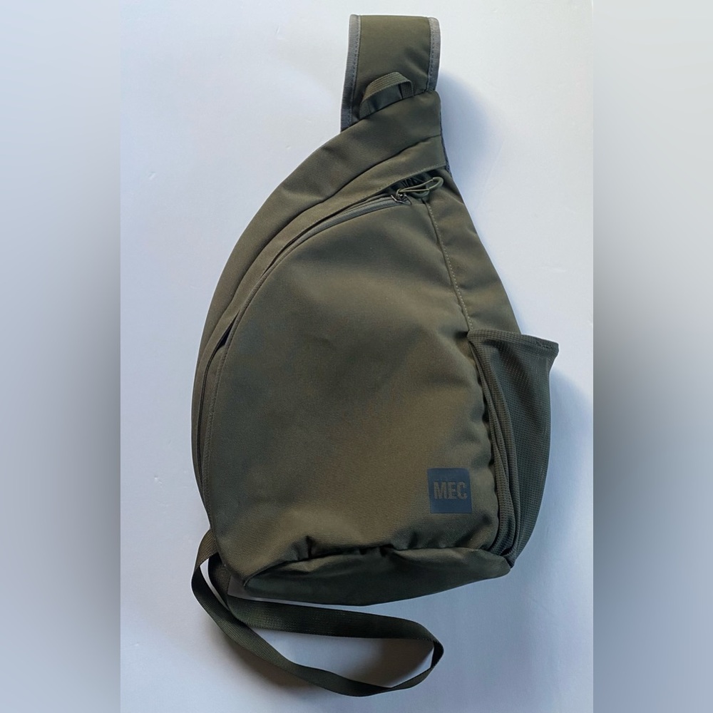 MEC Olive Green Sling Shoulder Bag